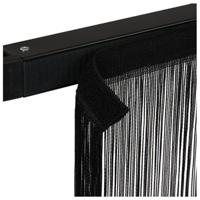 Wentex String Curtain 4x3m zwart Pipe & Drape - thumbnail