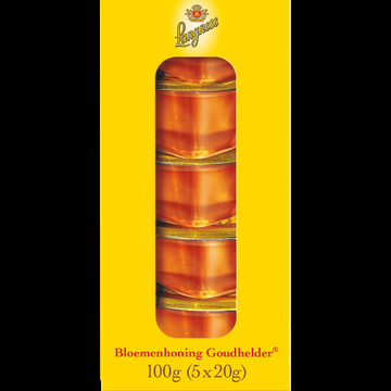 Langnese Bloemenhoning Goudhelder Minis 5 x 20g bij Jumbo