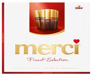 Merci Merci - Finest Selection 250 Gram 10 Stuks