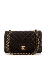 CHANEL Pre-Owned sac porté Double Flap épaule à rabat (1993) - Noir - thumbnail