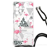 Samsung Galaxy A53 Case Anti-shock Flamingo Triangle