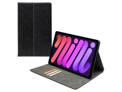 Mobilize Mobilize Premium Folio Case Apple iPad Mini 6 (2021)/Mini (2024) Black