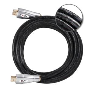 club3D CAC-2312 HDMI-kabel HDMI Aansluitkabel HDMI-A-stekker, HDMI-A-stekker 5.00 m Zwart High Speed HDMI met ethernet, Vlambestendig