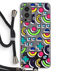 8-bit N°6: OnePlus Nord 2 5G Transparant Hoesje met koord