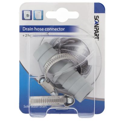 Scanpartafvoerslang verbindingsset Wasmachine accessoire