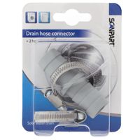 Scanpart afvoerslang verbindingsset Wasmachine accessoire Scanpart afvoerslang verbindingsset Wasmachine accessoire