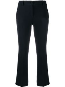 Alberto Biani pantalon évasé classique - Bleu