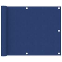 VidaXL Balkonscherm 75x300 cm oxford stof blauw