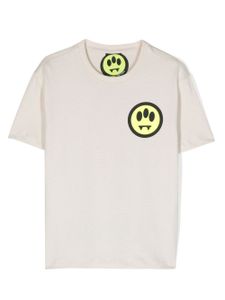 Barrow kids t-shirt à motif Smiley - Tons neutres