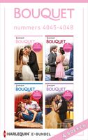 Bouquet e-bundel nummers 4045 - 4048 - Michelle Smart, Lucy Monroe, Michelle Conder, Chantelle Shaw - ebook