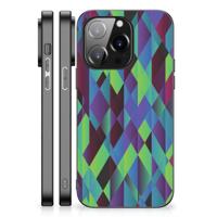 iPhone 14 Pro Backcover Abstract Green Blue