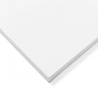 PVC Geschuimd plaat wit 8 mm - per m²