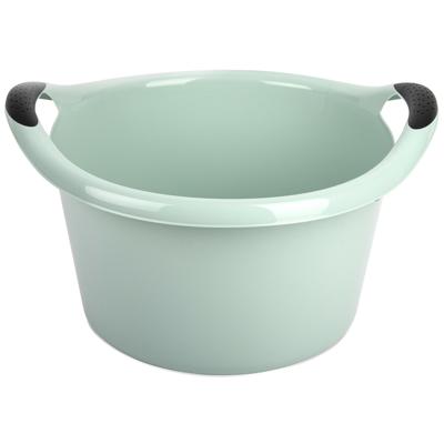 Plastic Forte Afwasbak - 15L - mintgroen - 42 x 40 x 25 cm - met handvatten - teiltje
