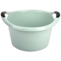 Plastic Forte Afwasbak - 15L - mintgroen - 42 x 40 x 25 cm - met handvatten - teiltje