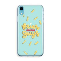 Always fries: iPhone XR Transparant Hoesje