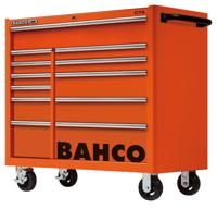 Bahco Gereedschapswagen &apos;classic&apos; C75 40" met 12 lades | rood | 1100 mm x 501 mm x 50 mm - 1475KXL12RED