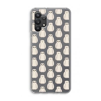 Uilen: Samsung Galaxy A32 5G Transparant Hoesje
