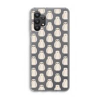 Uilen: Samsung Galaxy A32 5G Transparant Hoesje