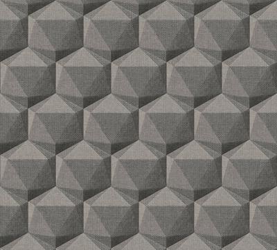 AS Creation Nara - Grijs - Hexagon - 387482