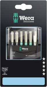 Wera Bit-Check 6 Stainless 1 SB, 6 -delig - 1 stuk(s) - 05073634001
