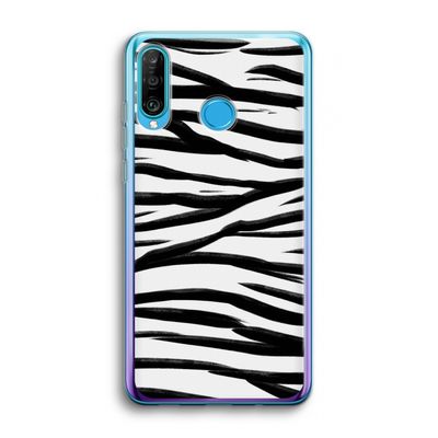 Zebra pattern: Huawei P30 Lite Transparant Hoesje