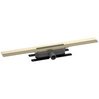 Easy drain R-line Clean Color douchegoot 120cm brushed brass rlced1200bbs