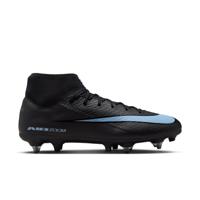 Nike Zoom Mercurial Superfly 10 Academy IJzeren-Nop Voetbalschoenen (SG) Anti-Clog Zwart Lichtblauw
