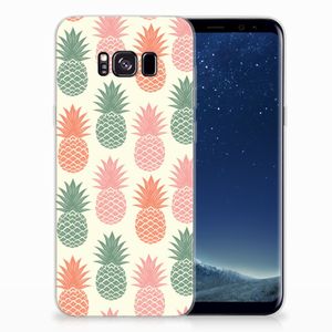 Samsung Galaxy S8 Plus Siliconen Case Ananas