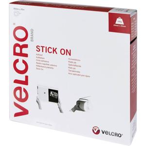 VELCRO® VEL-EC60354 Klittenband Om vast te plakken Haak- en lusdeel (l x b) 25000 mm x 20 mm Wit 25 m