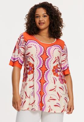 Yoek Tuniek FLAMINGO | Oranje | Maat 58/60