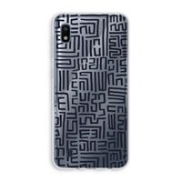 Moroccan Print: Samsung Galaxy A10 Transparant Hoesje