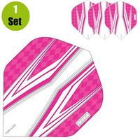 Pentathlon TDP Lux Vizion White Dartflights - Roze