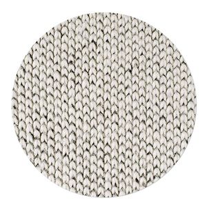 Muurcirkel Knitwear Fijn 30 Standaard hout White PVC