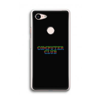 Retro: Google Pixel 3 Transparant Hoesje