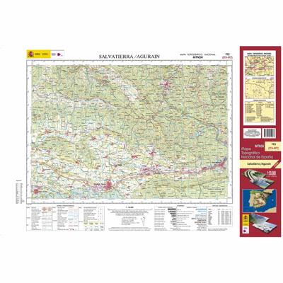 Topografische kaart 113 MT50 Salvatierra / Agurain | CNIG - Instituto Geográfico Nacional1