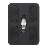 Fittest PU-50 Universele Aluminium Snelkoppel Plaat met rubberen houder