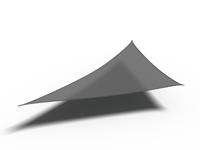 Platinum Schaduwdoek driehoek 90 antraciet 710x500x500