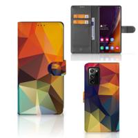 Samsung Galaxy Note20 Ultra | Book Case | Polygon Color