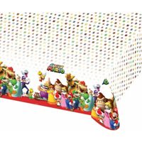 Super Mario tafelkleed 120 x 180 cm - thumbnail