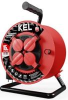Kel Kabelhaspel H05 3x1,5qmm 15m rood IP44 - 1167280