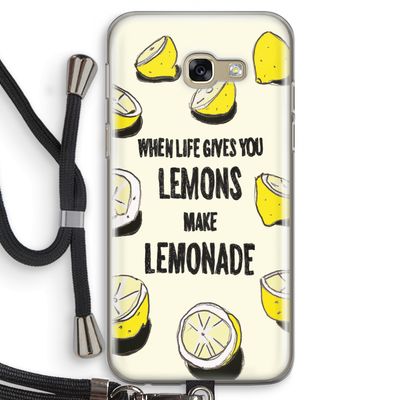 Lemonade: Samsung Galaxy A5 (2017) Transparant Hoesje met koord