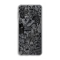 Vexx Black Mixtape: Samsung Galaxy A32 5G Transparant Hoesje