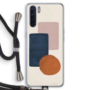 Geo #3: Oppo A91 Transparant Hoesje met koord
