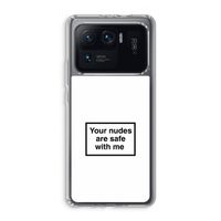 Safe with me: Xiaomi Mi 11 Ultra Transparant Hoesje