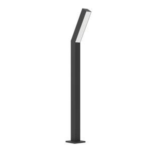 EGLO Ugento Sokkellamp - Staande lamp Buiten - Padverlichting - LED - 79 cm - Zwart/Wit