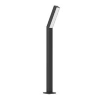 EGLO Ugento Sokkellamp - Staande lamp Buiten - Padverlichting - LED - 79 cm - Zwart/Wit - thumbnail