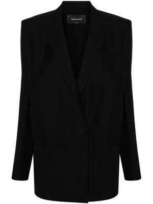 Fabiana Filippi blazer à boutonnière croisée - Noir