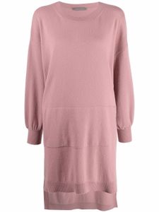 Alberta Ferretti robe-pull ample - Rose