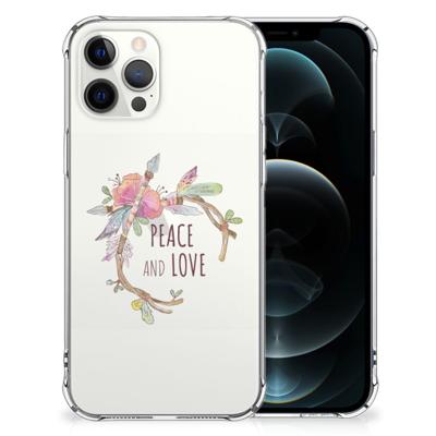 iPhone 12 Pro Max Stevig | Bumper Hoesje | Boho Text iPhone 12 Pro Max Stevig | Bumper Hoesje | Boho Text
