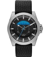 Horlogeband Diesel DZ1659 Leder Zwart 24mm